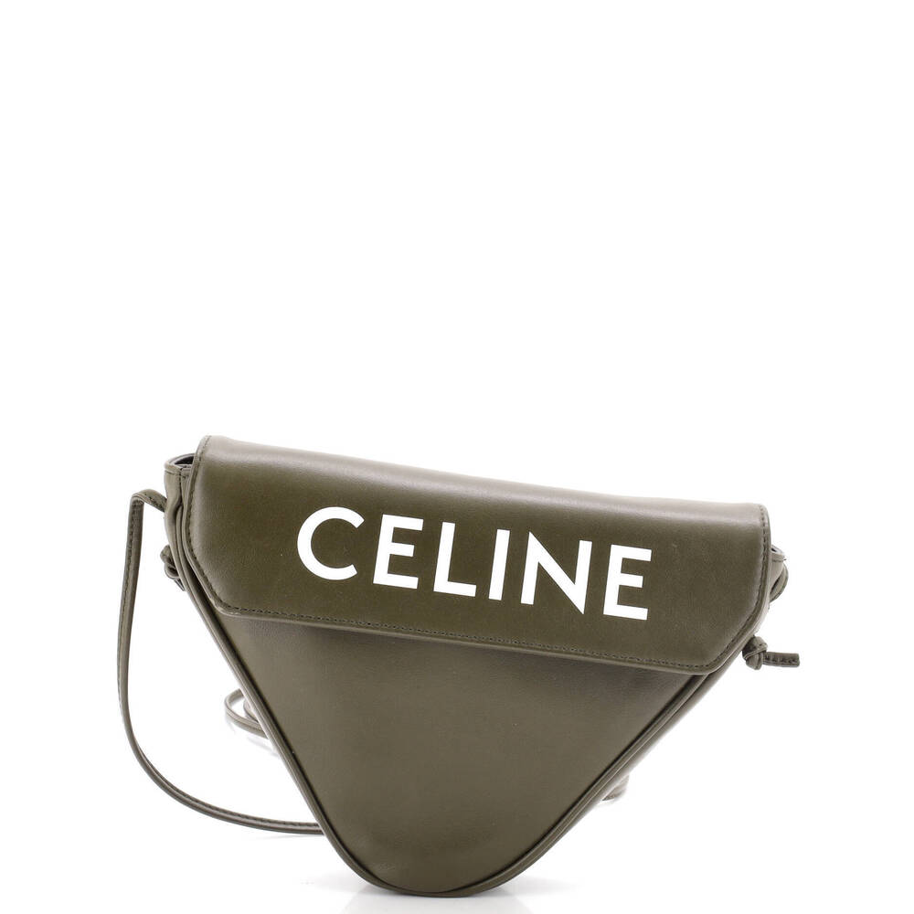 Celine Small Triangle Bag Leather